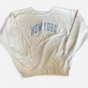 Brandy Melville New York Cutout Sweatshirt